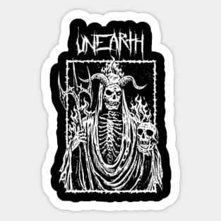 unearth in the darknes Sticker